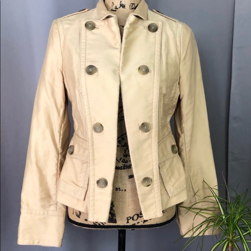 BANANA REPUBLIC trench style blazer